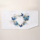 Search for butterfly bath towels Blue
