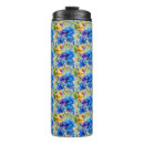 Search for yellow flower mugs Watercolor pattern