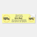 Search for bus bumper stickers School bus driver