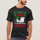 Search for christmas workout tshirts Sleigh