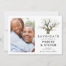 Search for oak tree save the dates Carved initials