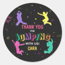 Search for jump party stickers Girl