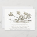 Search for tropical couples shower invitations Modern elegant