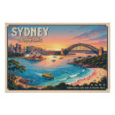 Search for australian vintage travel posters Sydney opera house