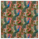 Search for peacock fabric Flowers