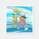 Search for bert and ernie sesame street napkins Toddler birthday