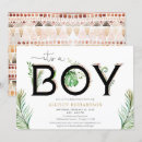 Search for ethnic baby boy shower invitations It's a boy