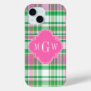 Search for pink and green iphone cases Initials