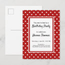 Search for red and white polka dot invitations Cute