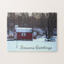 Search for winter barn puzzles Snow