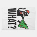 Search for christmas cat tea towels Funny