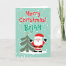 Search for cute santa christmas cards Tree