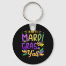 Search for fleur de lis mask key rings Nola