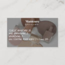 Search for manicure business cards Typography