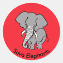 Search for save elephants stickers Africa