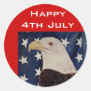 Search for bald eagle and american flag stickers Usa