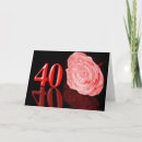 Search for ruby wedding anniversary cards Rose