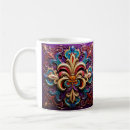 Search for mardi gras mugs Colorful