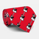 Search for red guitar ties Pattern