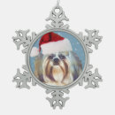 Search for shih tzu christmas tree decorations Animals