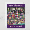 Search for nautical christmas invitations Red