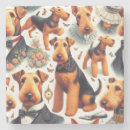 Search for airedale terrier coasters Dog