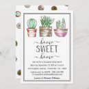 Search for trendy housewarming invitations Typography