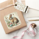 Search for vintage bunny stickers Easter