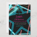 Search for glow in the dark birthday invitations Colourful