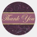 Search for purple and gold wedding stickers Plum