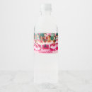 Search for christmas water bottle labels Winter