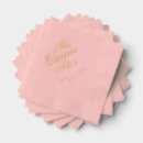 Search for quinceanera napkins Gold foil