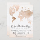 Search for travel engagement party invitations Map