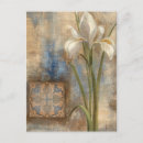 Search for white floral pattern postcards Florals