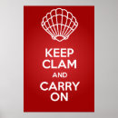 Search for clam posters Vintage