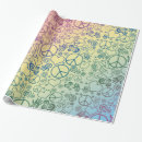 Search for peace sign wrapping paper Hippy