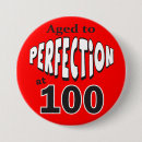 Search for 1 year old birthday badges 100th birthday party