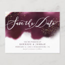 Search for glitter save the date postcards Typography