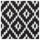 Search for black and white diamond pattern fabric Ikat