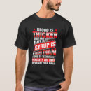 Search for maple syrup tshirts Blood