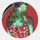 Search for zombie girl stickers Dead