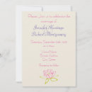Search for lily wedding invitations Minimalist