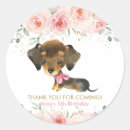 Search for pink dachshund stickers Dog
