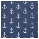 Search for anchor fabric Navy and white