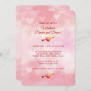 Search for valentines dinner invitations Pink hearts