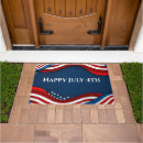 Search for 4th of july doormats Usa