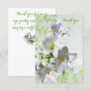 Search for white flowers sympathy thank you cards Floral