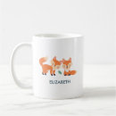 Search for fox illustration mugs Woodland animals