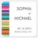Search for summer square stickers Colourful