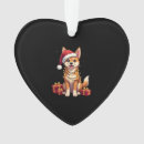 Search for funny animal christmas tree decorations Puppy